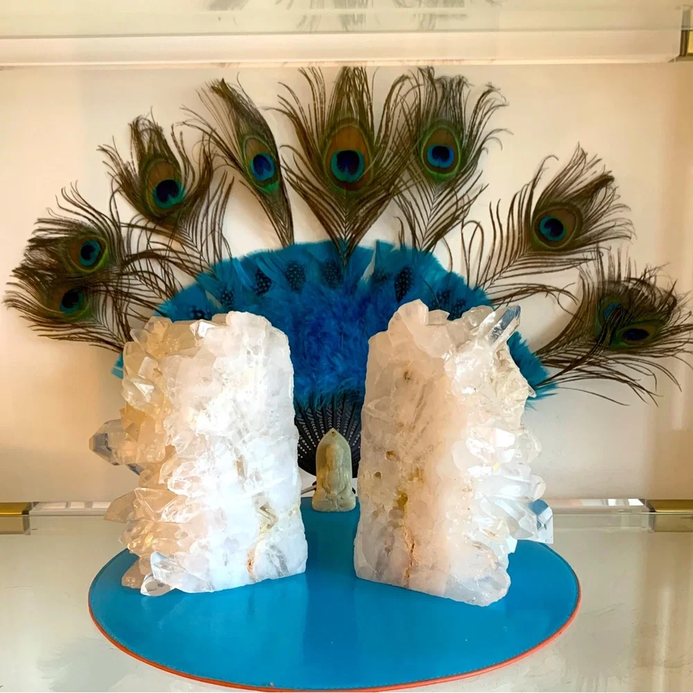 Jonathan Adler Radiant Quartz Bookends